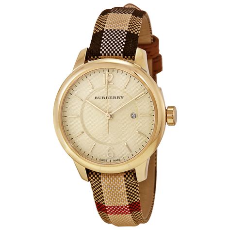 burberry uhr bu10104|Burberry Honey Check Stamped Dial Honey Check Fa..